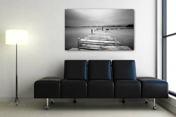 Black and white photographic table 