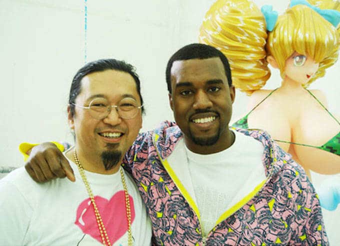 Takashi Murakami et Kanye West