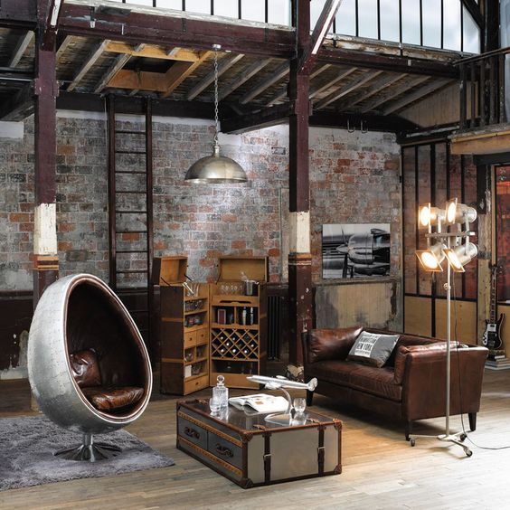 Vintage industrial style
