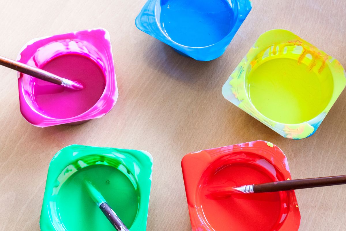 washed paint