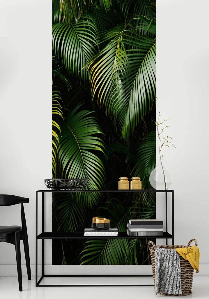 Mural poster of the equatorial jungle