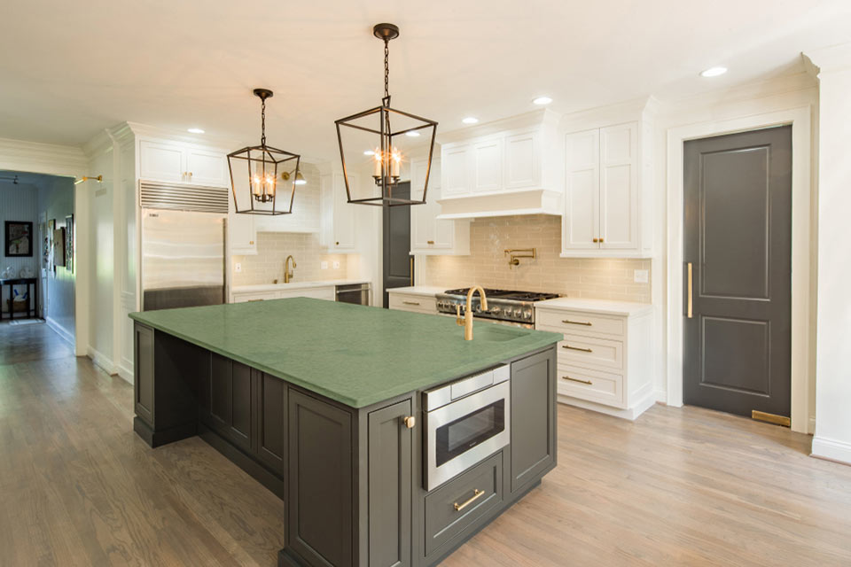 Cerato cement work surface