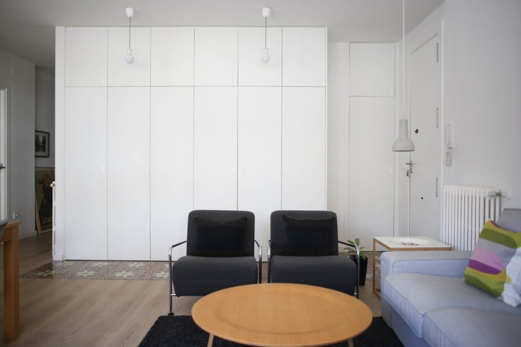 Design of the living room of the living room