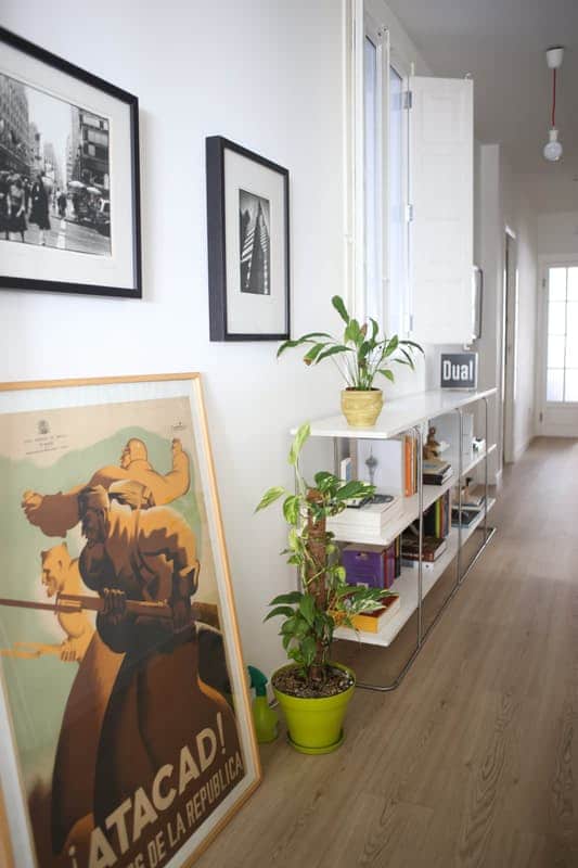 Decor of the corridor