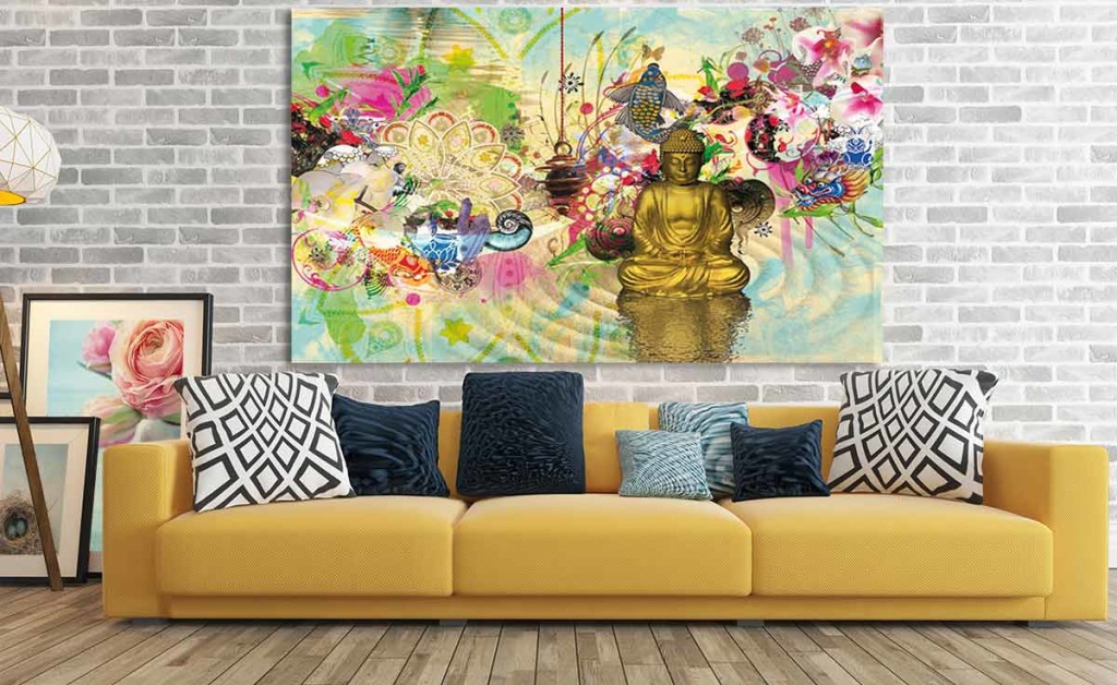 Contemporary large format painting 