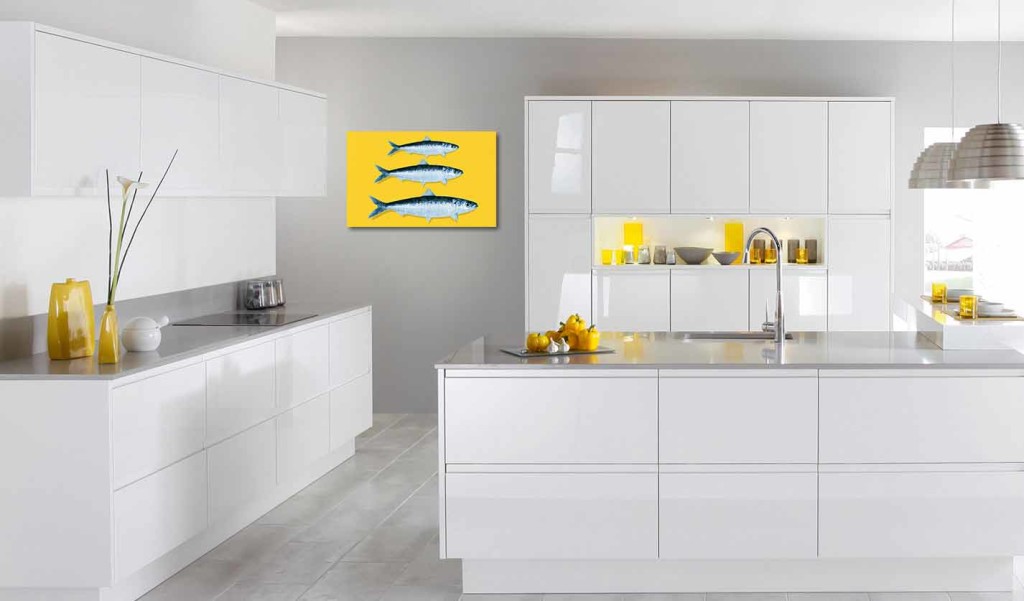 Contemporary yellow cuisine 