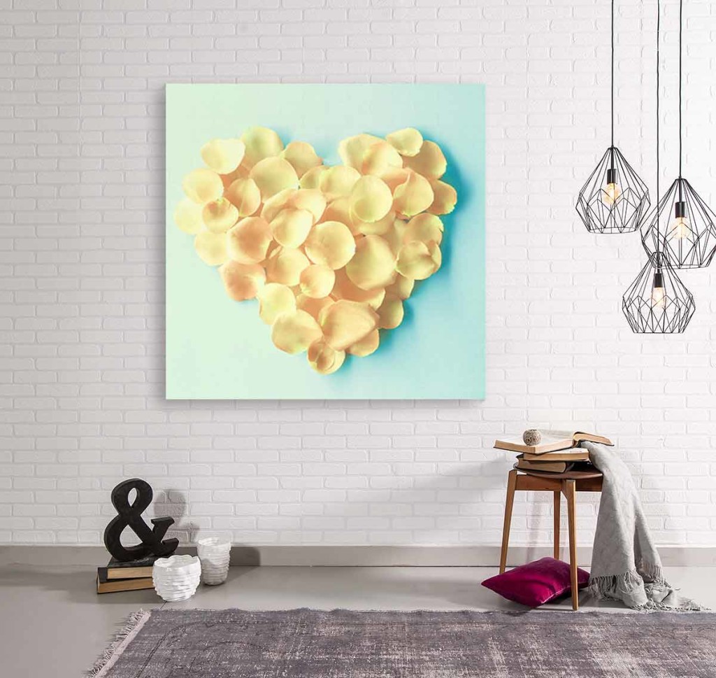 Romantic yellow painting