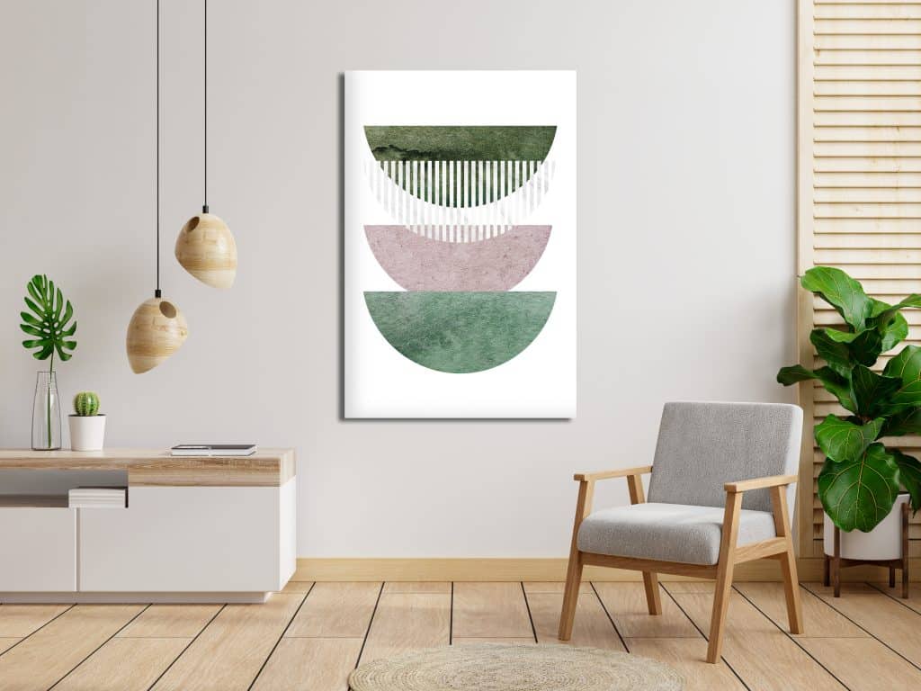 Scandinavian style painting allegory