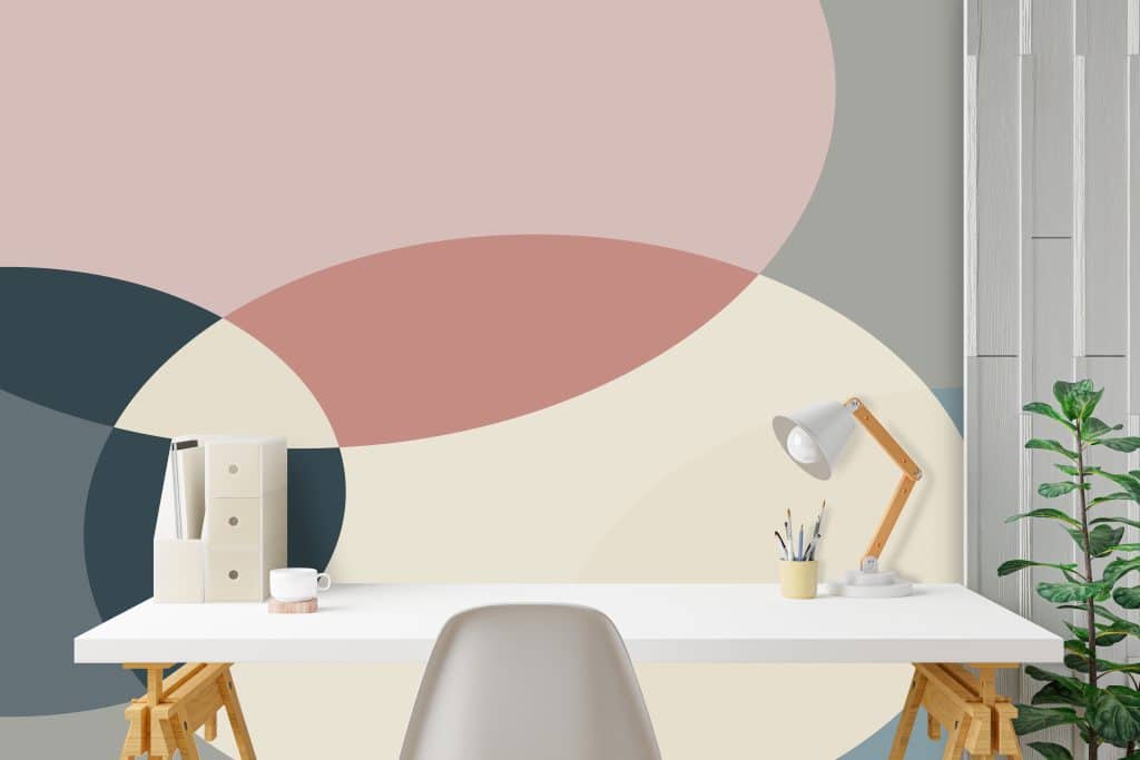 Secant secant of Scandinavian wallpaper