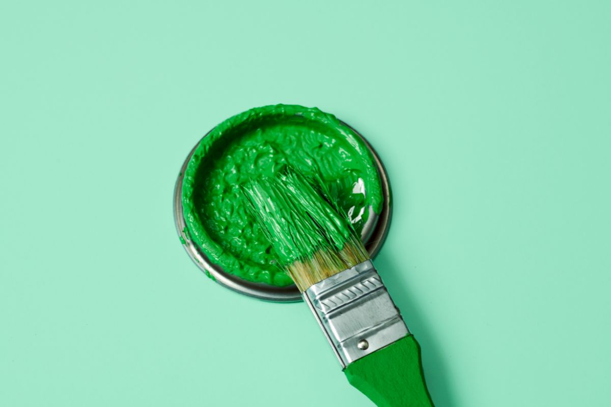 washed paint